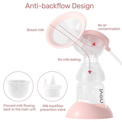 NCVI Manual Wearable Breast Pump  Breastmilk Collector