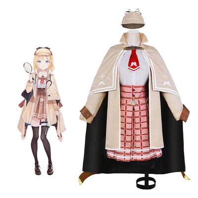 Amelia Watson Vtuber Hololive Virtual Idol Cos Service