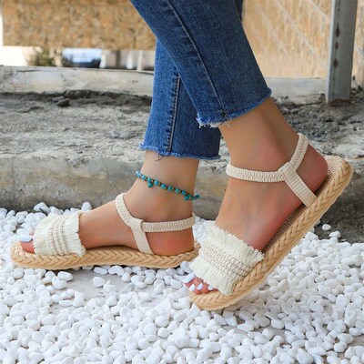 Womens fashion nd tassel shoelaces are non slip,