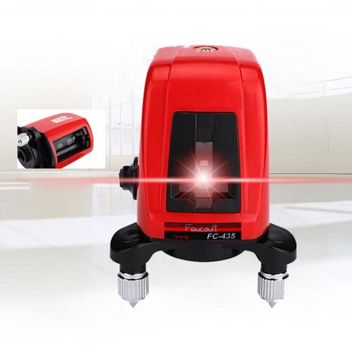 360 degree Laser Level 2 Line 1 Point Laser 635nm Slash Fun
