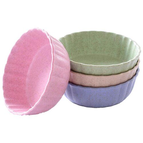 Creative wheat heart-shaped plum blossom vinegar dish, soy s