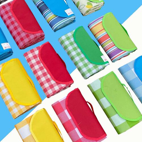 Non-woven picnic mat moisture-proof waterproof portable ins