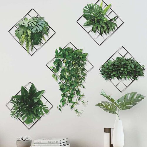 Simulation iron net green laurel bedroom living room porch d