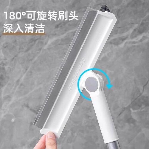 Floor brush, toilet brush, bathroom gap brush, long-handled