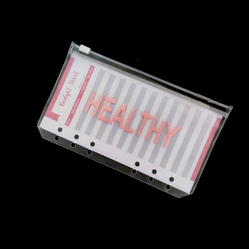 A6/A5 Cash Planner Binder Pocket File Organizer Storage Fold