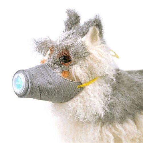Puppy Dog Anti Smog Mouth Mask Breathing Valve to Keep Air