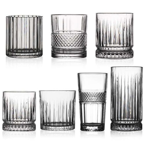 .Carved Wine Glass Classical Glass Drink Glass Thickened Bee