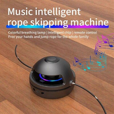 Cordless Electronic Skipping Ropes Machine Fitness Cordless
