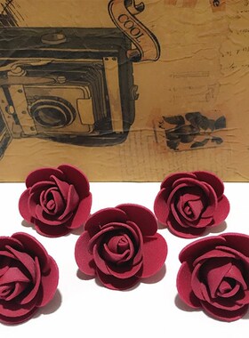 25-250Pcs Artificial Rose Heads Foam 3.5cm Artificial Flower