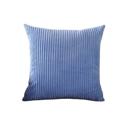 Nordic sofa pillow cushion cover corduroy striped pillowcase