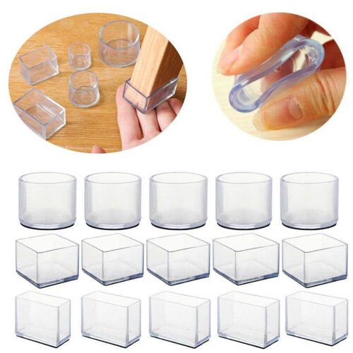 Chair Leg Caps Rubber Feet Protector Pads Furniture Table Co
