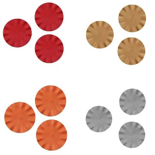 Wave Round Placemat, Round Anti-Scalding Mat, Dining Table