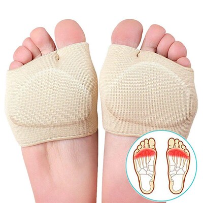 Silicone Metatarsal Pads Toe Separator Pain Relief Forefoot