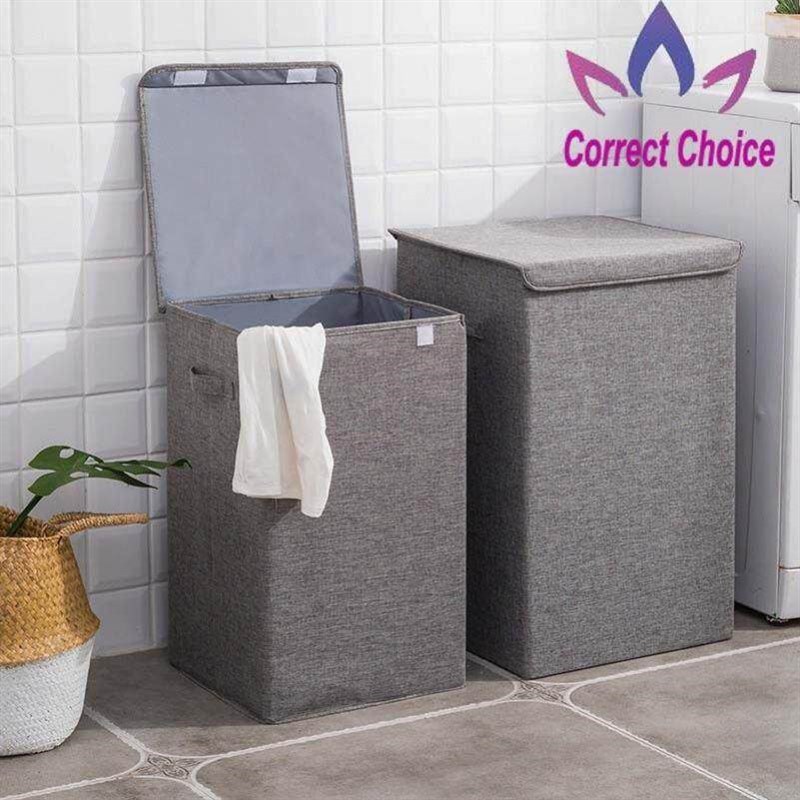 Extra large washable laundry basket clothes storage bucket图片
