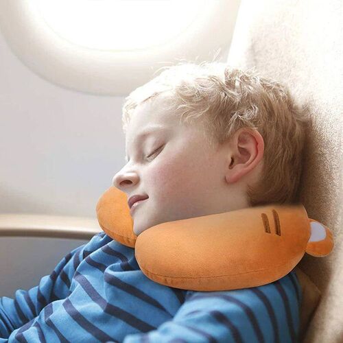 Cartoon Kids U-shaped Pillow Plush Neck Pillow Car Nap Pillo