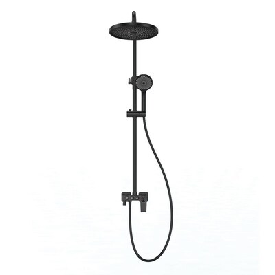 Black Shower Shower Set All Copper Household Constant Temper