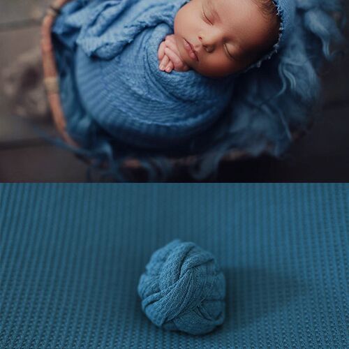 160*150CM Newborn Photography Props Waffle Fabric Backdrops