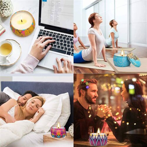 ZK30 Scented Candles Gifts Set for Women Candles Fragrance f