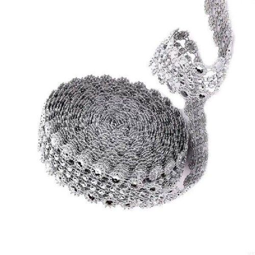 5 Yards Rhinestones Ribbon for Wedding Birthday Decoration