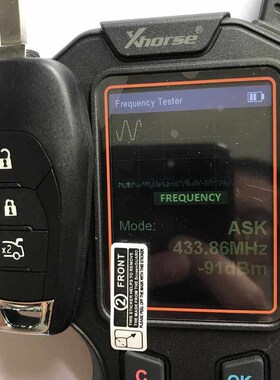 3 Buttons 434 MHz Flip Remote Key for Chevrolet Cruz 2016