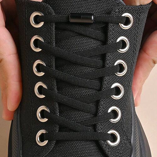 Elatic No Tie Shoelace Semicircle Shoe Lace For Kid and Adul