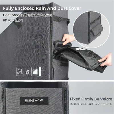 Folding Bike Storage Box with DustCover Bicycle Storage Bag
