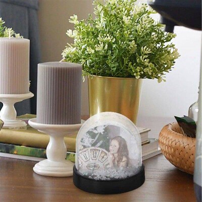 Snow Globe With Photo Inserts Snow Globes Picture Insert