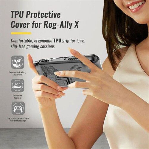 For Asus ROG Ally X TPU Protective Case Cover with Joystick