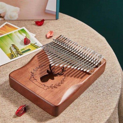 21 Keys Kalimba DIY Keys+Bridge+Tuning Hammer Musical