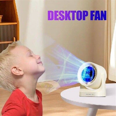 High-Speed Desk Fan Table Fans With LCD Screen