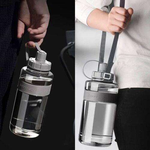 2 Liter Big Water Bottle with Straw 2L/1.5L/1L/0.6L Large Ca