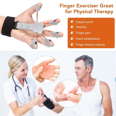 Finger Gripper 6 Resistant Finger Exerciser Patients Hand Re