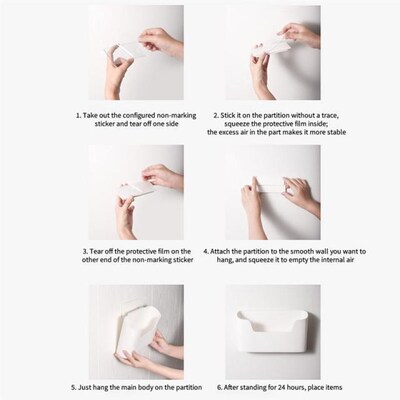 Kitchen Cabinet Door Storage Box Wall Mounted Storage Boxes