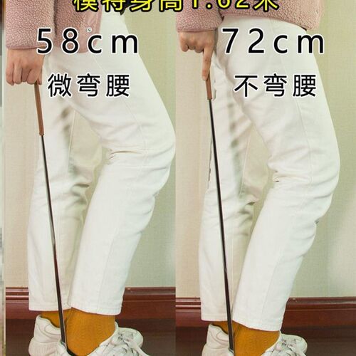 Metal shoehorn new shoe-extractor super long shoehorn拔鞋器