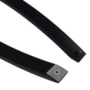 30不锈钢玻璃门大拉手哑黑门把手淋浴房洗手间拉手黑色孔距