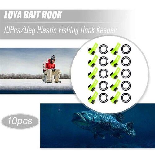 10pcs/lot Plastic Fishing Hook Secure Keeper Holder Lure
