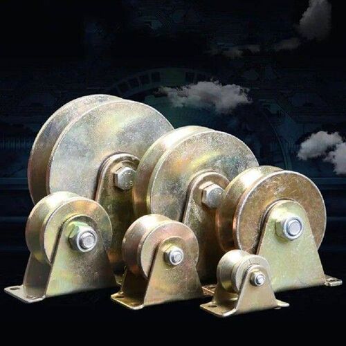 1Pcs Track Wheel Bearing Pulley Plating Color U/V/H Shaped