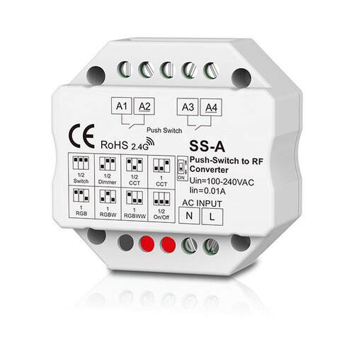 100-240VAC 2位开关-RF信号转换器 SS-A