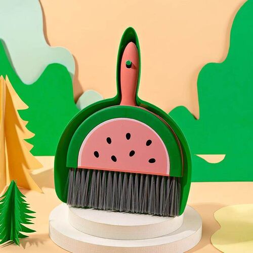 Mini Desktop Broom and Dustpan Set, Table Cleaning Tool, Sma