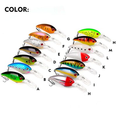 Luya bait floating water rock 10CM-14G plastic bait small fa