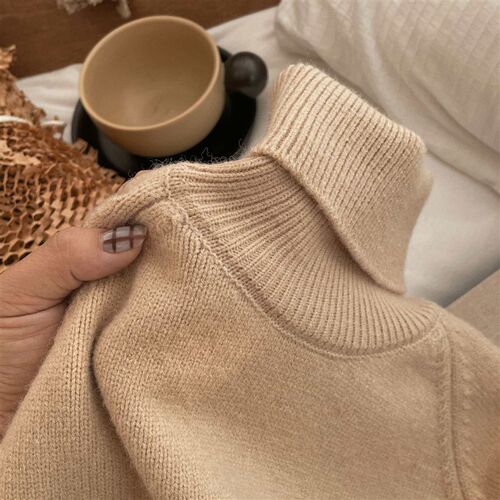 2025 Forest Style Korean Style Childrens Sweater Thick Stit