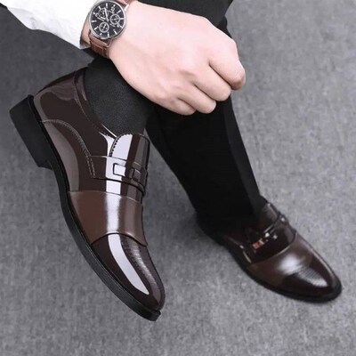 New men formal leather Shoe Caual buine non lip footwear Fa