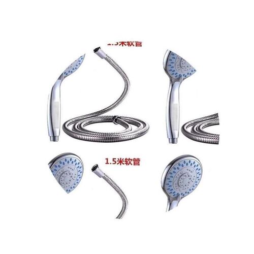 Shower head hotel bathroom pipe shower head and hose fixed 1