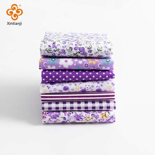 24*25Cm Cotton Fabric Printed Cloth Sewing Quilting Fabrics