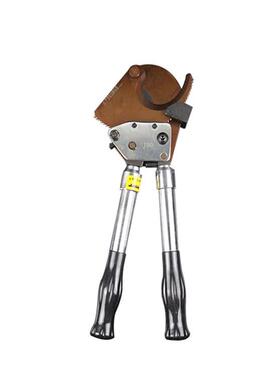 加长臂棘轮断线剪J50手持机械式钢绞线缆剪可伸缩长柄导线剪