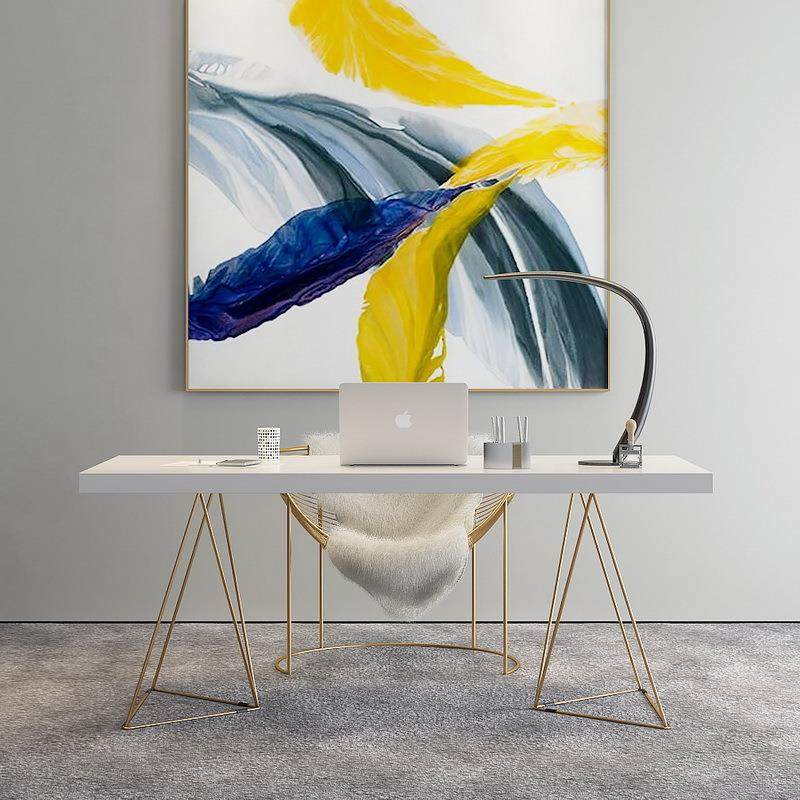 北欧家用实木台式电脑桌书房白色学习桌椅铁艺工作台书桌办公台,鲜花速递/花卉仿真/绿植园艺,割草机/草坪机,淘宝优惠券,粉丝福利购,淘宝优惠卷