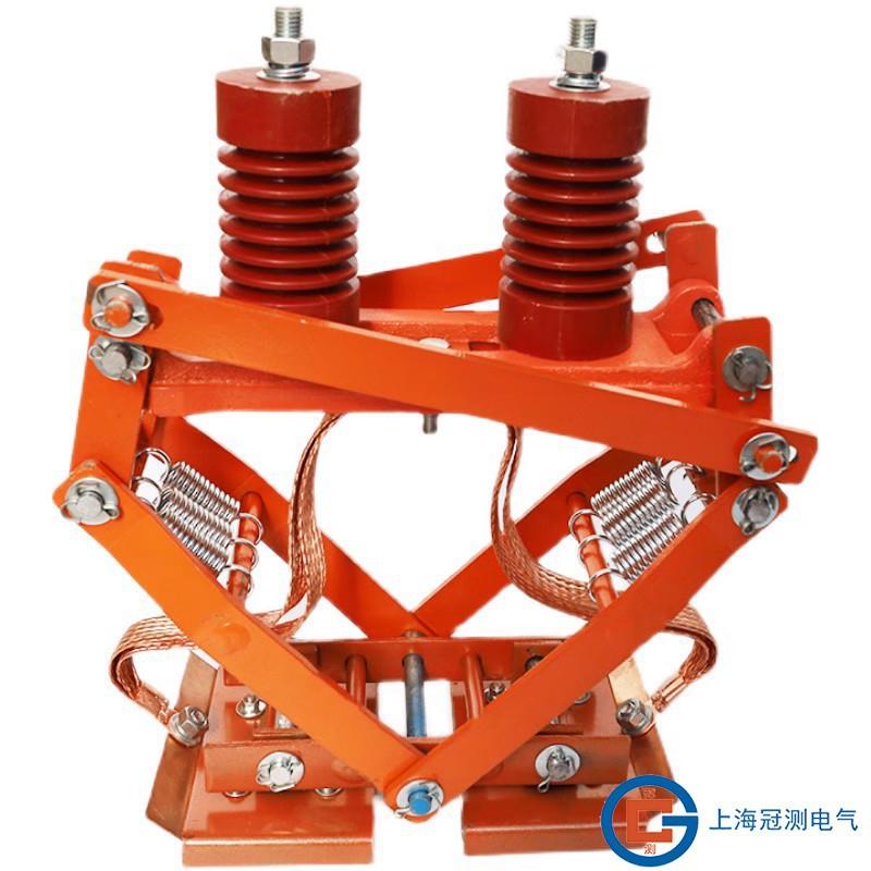 英文版铜滑块钢体集电器 高压滑线集电器1200A 3000V高压滑线集电