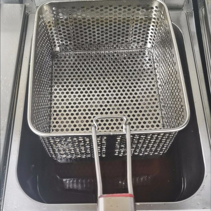 不锈钢81炸篮油炸锅炸网炸框过滤网油炸网筛油炸漏勺炸薯条商用