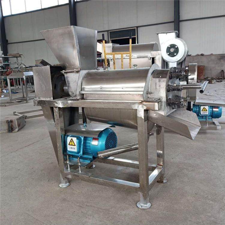 耙耙柑草莓山楂压榨果汁机 火龙果渣汁分离机 不锈钢螺旋水果榨汁