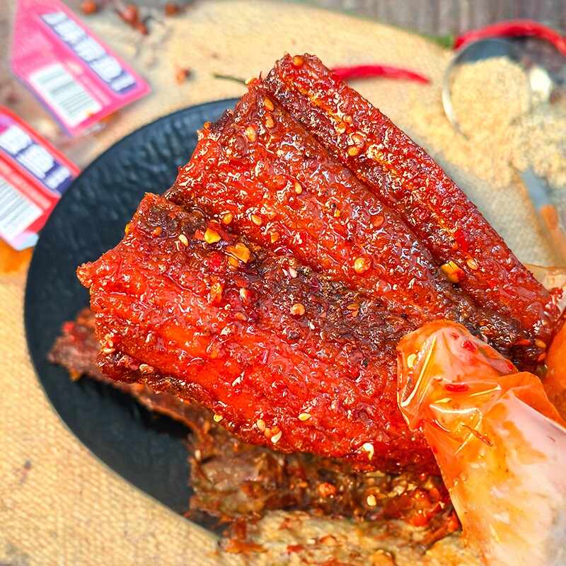 速发现货解馋即食小零食元气喜辣口味带鱼开袋即食香辣麻辣追剧休